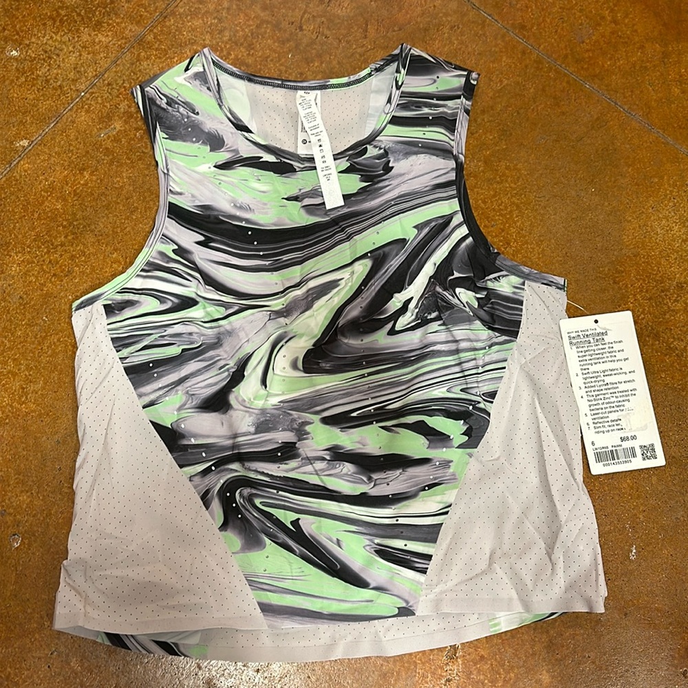 Lululemon swift ventilated running tank